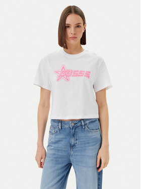Guess Guess Футболка V5GI12 K9RM1 Білий Boxy Fit