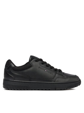 Tommy Hilfiger Zapatillas Tommy Hilfiger Th Basket Core Leather Ess FM0FM05040 Negro