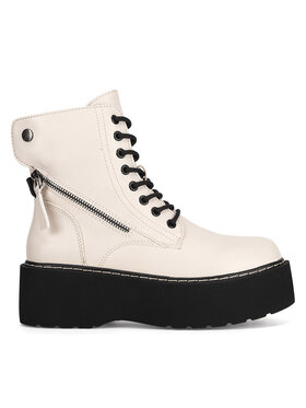 DeeZee Šnurovacia obuv DeeZee WS101-03 Béžová