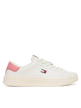 Tommy Jeans Snīkeri Tommy Jeans Tjw Script Cupsole EN0EN02960 Balts