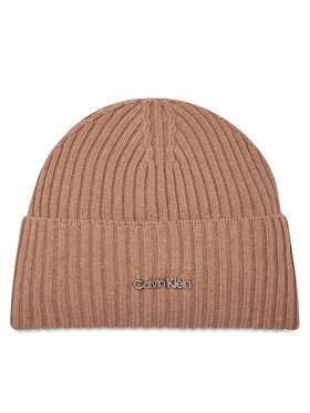 Calvin Klein Шапка Calvin Klein Ck Must Logo Beanie K60K611401 Розов