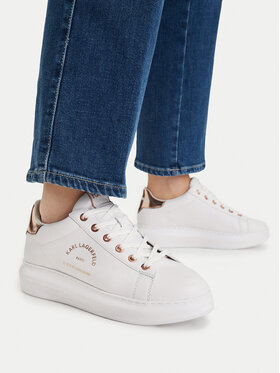 KARL LAGERFELD Sneakersy KARL LAGERFELD KL62538K Bílá