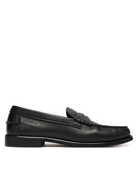 Tommy Hilfiger Mokasinke Tommy Hilfiger Penny Crust FM0FM05836 Crna