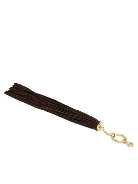 MICHAEL Michael Kors Obesek MICHAEL Michael Kors Tassel Charm 32F6GD0K1S Temno rjava