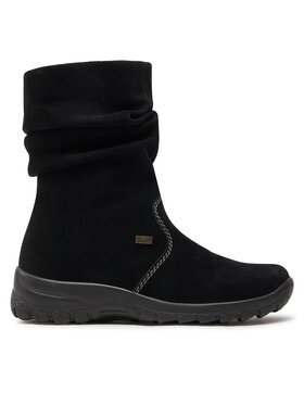 Rieker Polokozačky Rieker Z7171-01 Černá