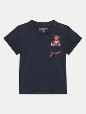 Guess Guess Футболка I5RI03 I3Z14 Cиній Regular Fit