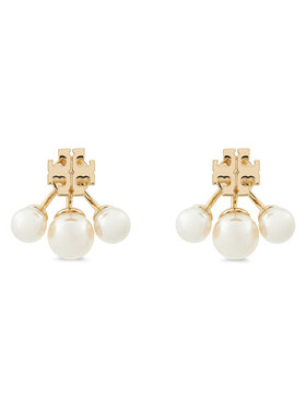 Tory Burch Orecchini Tory Burch Kira Pearl Front-Back Earring 153672 Oro