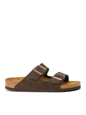 Birkenstock Nazouváky Birkenstock Arizona zamsz 0951313 Hnědá
