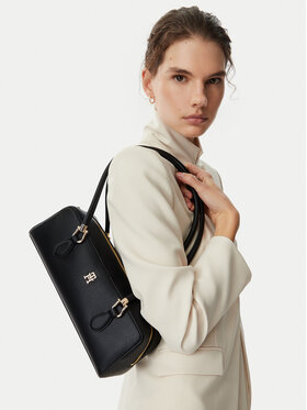 Tommy Hilfiger Geantă Tommy Hilfiger Th Grace Shoulder Bag AW0AW18748 Negru