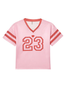 Kids ONLY Kids ONLY Póló Lulu 15354971 Rózsaszín Regular Fit