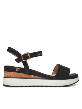 s.Oliver Sandále s.Oliver 5-28708-42 Čierna