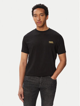 KARL LAGERFELD KARL LAGERFELD Camiseta 755781 563235 Negro Regular Fit