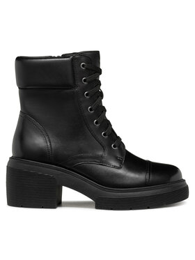 Geox Šnurovacia obuv Geox D Spherica Ec15 D46WWB 043BC C9999 Čierna