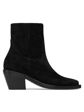 PINKO Polokozačky PINKO Mozart Texano AI 23-24 BLKS1 102025 A0N8 Černá