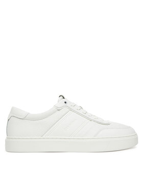 Calvin Klein Sneakersy Calvin Klein Clean Cup Low Lace Tape HM0HM01898 Biela