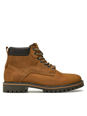 Jack & Jones Черевики Jack & Jones Queensway 12257998 Коричневий