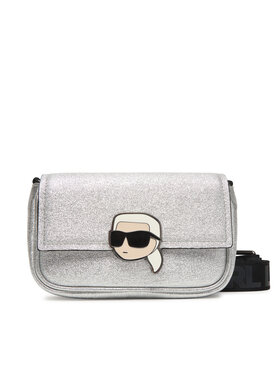 Karl Lagerfeld Kids Дамска чанта Karl Lagerfeld Kids This Is St Tropez D3 Z31218 Сребрист