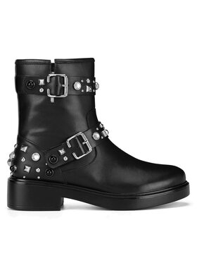 Eva Minge Členková obuv Eva Minge WGA3303-1Z Čierna