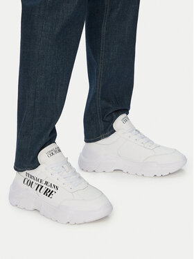 Versace Jeans Couture Снікерcи Versace Jeans Couture 80YA3SC1 Білий