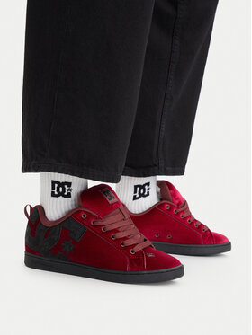 DC Shoes Tenisice DC Shoes EO-COURT GRAFFIK LE DC02894601 Tamnocrvena