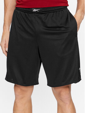 Reebok Reebok Pantalones cortos deportivos Basketball II0671 Negro Regular Fit