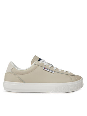 Tommy Jeans Laisvalaikio batai Tommy Jeans Tjw Cupsole Sneaker Ess EN0EN02508 Smėlio