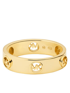 Michael Kors Pierścionek Michael Kors Fulton Ring MKC1550AA710 Żółte złoto