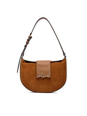 KARL LAGERFELD Kabelka KARL LAGERFELD B1W30196 Hnedá