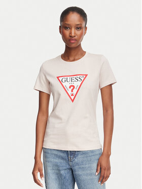 Guess Guess Camiseta W1YI1B I3Z14 Rosa claro Regular Fit