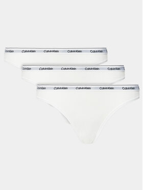 Calvin Klein Underwear Calvin Klein Underwear Fazonos bugyi szett 000QD5207E Fehér