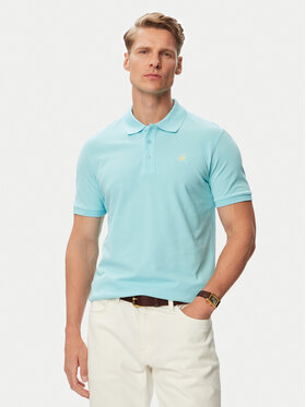 Beverly Hills Polo Club Beverly Hills Polo Club Поло P-SS26M-P42560 Бірюзовий Regular Fit