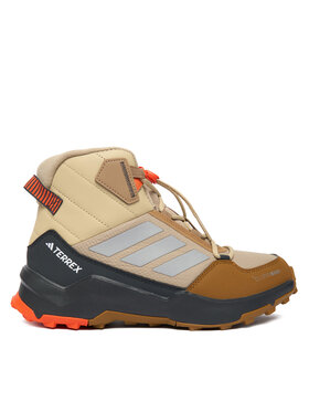 adidas Trekingová obuv adidas Terrex Ax4r Mid CLIMAWARM+ Hiking JS2922 Hnedá