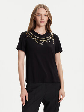 Rinascimento Rinascimento Camiseta CFC0125707003 Negro Regular Fit