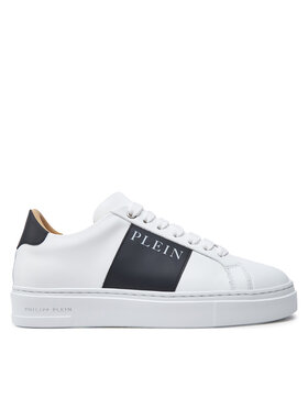 PHILIPP PLEIN Sneakersy PHILIPP PLEIN AADS USC0657 PLE010N Biela