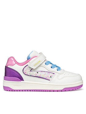 Geox Sneakers Geox J Washiba Girl J55HXA 054AJ C1Z8H D Weiß