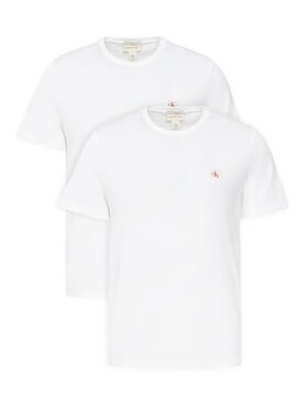 Calvin Klein Jeans Calvin Klein Jeans Conjunto de camisetas LV04RD248G Blanco Regular Fit