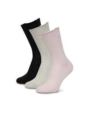 Roxy Довгі шкарпетки Roxy AS_ROXY_01W_SS25 (3-PACK) Рожевий