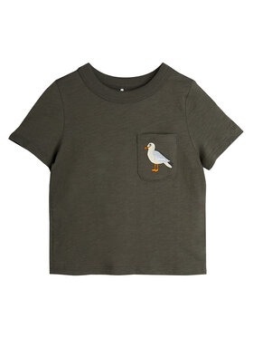 MINI RODINI MINI RODINI Camiseta 2522013699 Negro Regular Fit