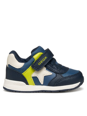 Geox Sneakersy Geox B Rishon B560RA 054FU C4062 Tmavomodrá