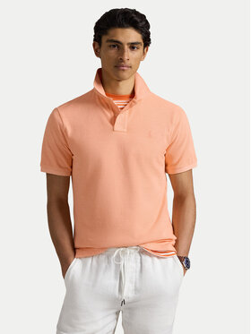 Polo Ralph Lauren Polo Ralph Lauren Polo marškinėliai 710969626004 Oranžinė Custom Slim Fit