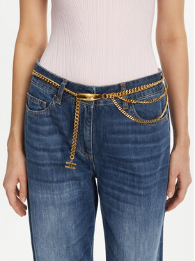 Elisabetta Franchi Dámsky opasok Elisabetta Franchi CT-31K-52E2-V390 Zlatá