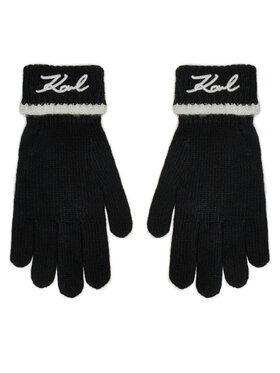 KARL LAGERFELD Guantes de mujer KARL LAGERFELD 246W3601 Negro