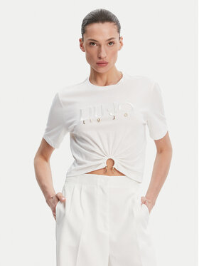 Liu Jo Liu Jo Футболка WA5139 JS923 Білий Regular Fit