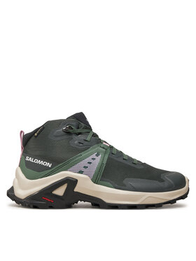 Salomon Pārgājienu apavi Salomon X Raise Mid Gore-Tex L47458100 Zaļš