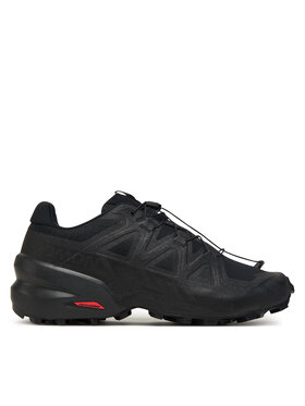 Salomon Взуття для бігу Salomon Speedcross 6 Wide L41744000 Чорний