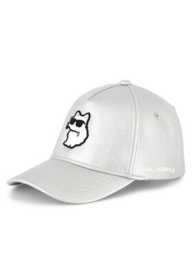 KARL LAGERFELD Šiltovka KARL LAGERFELD Z30392 Sivá