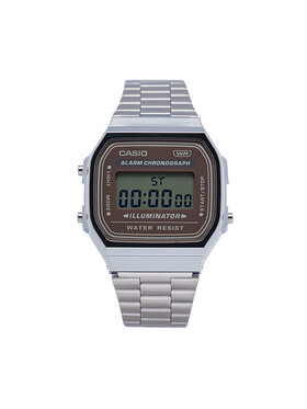Casio Hodinky Casio A168WA-5AYES Strieborná