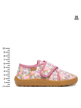 Froddo Bačkory Froddo Barefoot Slippers G1700421-4 M Růžová