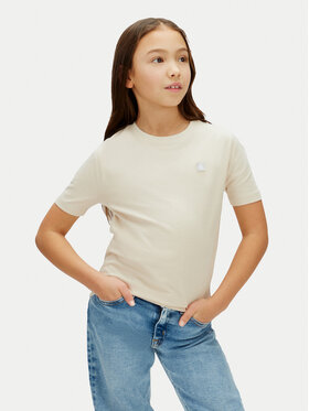 Calvin Klein Jeans Calvin Klein Jeans Camiseta Mono Mini Badge LV1CKSJA30 Beis Regular Fit