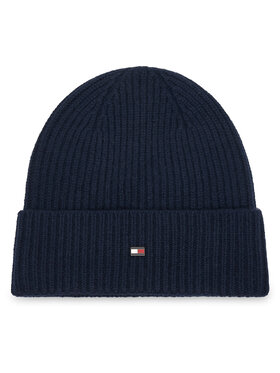 Tommy Hilfiger Čepice Tommy Hilfiger Flag AM0AM13586 Tmavomodrá